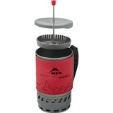 MSR WindBurner Personal Stove System 1L gaskooktoestel Grijs/rood