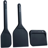Ooni Deegaccessoires, set 3 stuks spatel Zwart