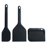 Ooni Deegaccessoires, set 3 stuks spatel Zwart