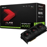PNY GeForce RTX 4090 24GB XLR8 Gaming REVEL EPIC-X RGB Triple Fan DLSS 3 grafische kaart 1x HDMI, 3x DisplayPort