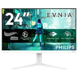 Philips EVNIA 24M2N3201PL 23.8" monitor Wit, 1x HDMI 2.1, 1x DisplayPort 1.4, 260 Hz (Overclock)