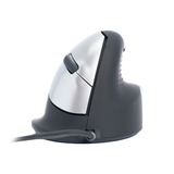 R-Go Tools R-Go He Break (medium, rechts, bedraad) muis Zwart/zilver, 400 - 2400 DPI