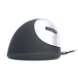 R-Go Tools R-Go He Break (medium, rechts, bedraad) muis Zwart/zilver, 400 - 2400 DPI