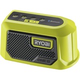 Ryobi 18 V ONE+ Battery Bluetooth Box Mini luidspreker Groen/zwart, zonder accu