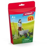 Schleich Horse Club - Uitmest- en verzorgingsset speelset 42747