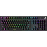 Sharkoon SKILLER SGK20, gaming toetsenbord Zwart, US lay-out, Huano Red, RGB