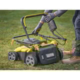 Stanley Verticuteermachine V20 Li-Ion SCOEP3801M2-QW verticuteerder Geel/zwart, 2x 18 V STANLEY® V20 4 Ah-accu en oplader inbegrepen