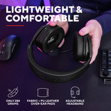 Trust GXT 492 Carus  Bedraad Over-ear  gaming headset Zwart, Pc, PS4, PS5, Xbox Series X|S, Nintendo Switch, Nintendo Switch 2