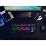 Trust GXT 833 Thado TKL gamingtoetsenbord , gaming toetsenbord Zwart, US lay-out, Membraan, TKL, RGB