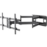 goobay Wide Range TV Wall Mount Pro FULLMOTION (XL), 43 tot 90 inch wandmontage  Zwart