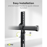 goobay Wide Range TV Wall Mount Pro FULLMOTION (XL), 43 tot 90 inch wandmontage  Zwart