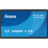 iiyama ProLite S2425AS-B1P 23.8" Public Display Zwart (mat), USB-C, Audio, WiFi, LAN, Android
