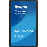 iiyama ProLite S2425AS-B1P 23.8" Public Display Zwart (mat), USB-C, Audio, WiFi, LAN, Android