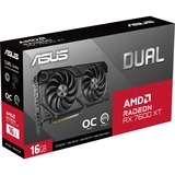 ASUS DUAL Radeon RX 7600 XT OC grafische kaart 1x HDMI 2.1, 3x DisplayPort, RDNA 3