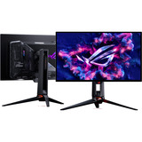 ASUS ROG Swift PG27UCWM 26.5" 4K UHD gaming monitor Zwart, 2x HDMI, 1x DisplayPort, USB Hub, AMD Free-Sync
