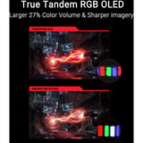 ASUS ROG Swift PG27UCWM 26.5" 4K UHD gaming monitor Zwart, 2x HDMI, 1x DisplayPort, USB Hub, AMD Free-Sync