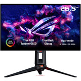ASUS ROG Swift PG27UCWM 26.5" 4K Ultra HD gaming monitor Zwart, 1x DisplayPort, 2x HDMI, 1x USB-C, 240 Hz / 480 Hz, 2x HDMI, 1x DisplayPort, USB Hub, AMD Free-Sync