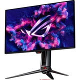 ASUS ROG Swift QD-OLED PG27UCDM 26.5" 4K Ultra HD gaming monitor Zwart, 1x DisplayPort, 2x HDMI, 1x USB-C, 3x USB-A, 240 Hz