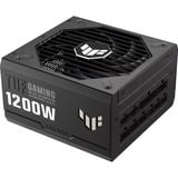 ASUS TUF Gaming Gold modulaire 1200 watt voeding  Zwart, 2x 12V-2x6, 3x PCIe