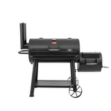 Char-Griller Grand Champ Offset Smoker houtskoolbarbecue Zwart