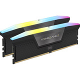 Corsair Vengeance RGB 32 GB DDR5-6000 (2x 16 GB) werkgeheugen Zwart, CMH32GX5M2D6000Z38, XMP, EXPO