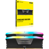 Corsair Vengeance RGB 32 GB DDR5-6000 (2x 16 GB) werkgeheugen Zwart, CMH32GX5M2D6000Z38, XMP, EXPO