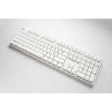 Ducky One 3 Classic Pure White RGB mechanisch toetsenbord Wit, US lay-out (QWERTY), Cherry MX Brown, 100%, RGB led, Double-shot PBT, Hot-swappable, QUACK Mechanics