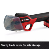 EINHELL Professionele accusnoeischaar GP-LS 18/28 Li BL-Solo takkenschaar Rood/zwart, Accu en oplader niet inbegrepen, Power X-Change