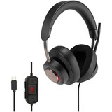 Kensington H2000 USB-C Over-Ear Headset Zwart