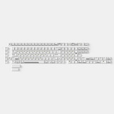 Keychron Klassiek Piano - Cherry Profiel Dye-Sub PBT Volledig Keycap Set keycaps Wit, 139 stuks