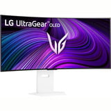 LG UltraGear 39GX90SA-W 39" Curved UltraWide gaming monitor Wit, 2x HDMI, DisplayPort, 2x USB-A, USB-C, RJ-45, 240 Hz