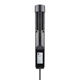 Neomounts DS22-840BL6 Bureaucontactdoos met klem en USB-C en USB-A poorten - Quick-charge 3-voudige stekkerdoos met usb Zwart, 3x stekker, 2x USB-C, 1x USB-A
