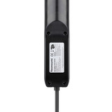 Neomounts DS22-840BL6 Bureaucontactdoos met klem en USB-C en USB-A poorten - Quick-charge stekkerdoos Zwart