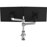 R-Go Tools Caparo 4 D2 monitorarm Zilver