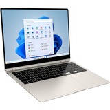 SAMSUNG Galaxy Book3 Pro 360 (NP960QFG-KB1NL) 16" 2-in-1 laptop beige | i7-1360P | Iris Xe Graphics | 16 GB | 1 TB SSD | Touch