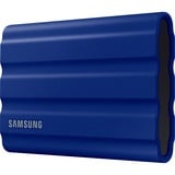 SAMSUNG Portable T7 Shield, 2 TB externe SSD Blauw, MU-PE2T0R/EU, USB-C 3.2 Gen 2 (10 Gbit/s)