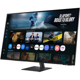 Samsung M7 43" Smart Monitor M70F UHD 4K Zwart, 2x HDMI, 1x USB-C, 2x USB-A, Wi-Fi, BT