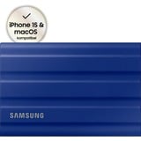 Samsung Portable T7 Shield, 2 TB externe SSD Blauw, MU-PE2T0R/EU, USB-C 3.2 Gen 2 (10 Gbit/s)
