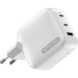 Sitecom 100W GaN Power Delivery wandoplader Wit