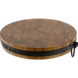The Bastard Butcher Block BB613 snijplank Houtkleur/zwart, 40cm