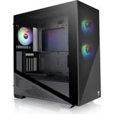 Thermaltake Divider 370 TG ARGB midi tower behuizing Zwart | 2x USB-A | RGB | Tempered Glass