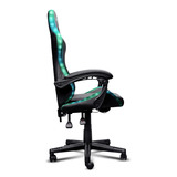 Trust GXT 704 Roniq Comfortabele Gamestoel  gamestoel Zwart, RGB, Tot 110 kg