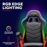 Trust GXT 704 Roniq Comfortabele Gamestoel  gamestoel Zwart, RGB, Tot 110 kg
