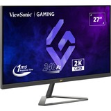 ViewSonic VX2758A-2K-PRO-3 27" gaming monitor Zwart, 2x HDMI | 1x DisplayPort | HDR10 | 240 Hz