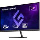 ViewSonic VX2758A-2K-PRO-3 27" gaming monitor Zwart, 2x HDMI | 1x DisplayPort | HDR10 | 240 Hz