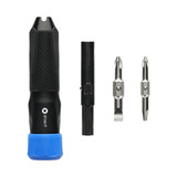 iFixit Narwhal Bundel gereedschapsset Zwart/blauw, 6-in-1 Driver Kit + 3x tang