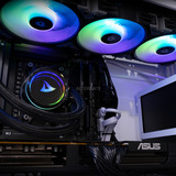 ALTERNATE Thunderstorm SFF Ryzen 7 – RX 9070 XT White Limited Edition gaming pc Wit/houtkleur | R7 9800X3D | RX 9070 XT | 32 GB | 2 TB SSD