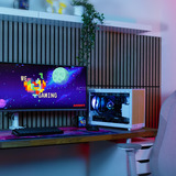ALTERNATE Thunderstorm SFF Ryzen 7 – RX 9070 XT White Limited Edition gaming pc Wit/houtkleur | R7 9800X3D | RX 9070 XT | 32 GB | 2 TB SSD
