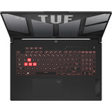 ASUS TUF Gaming A17 FA707NU-HX135W 17.3"  gaming laptop Zwart/grijs | R5 7535HS | RTX 4050 | 16 GB | 512 GB SSD