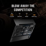ASUS TUF Gaming A17 FA707NU-HX135W 17.3"  gaming laptop Zwart/grijs | R5 7535HS | RTX 4050 | 16 GB | 512 GB SSD